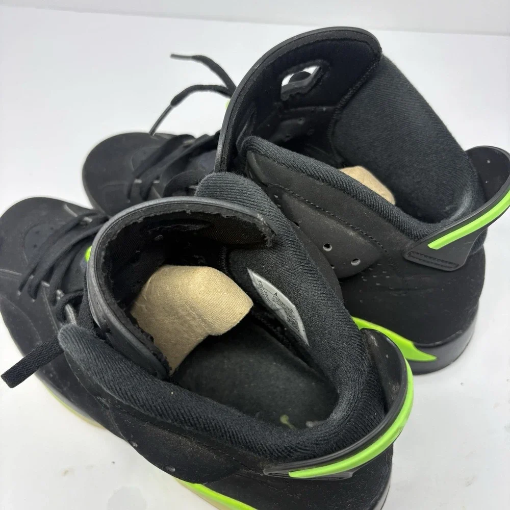Nike Air Jordan 6 Retro Electric Green Black Men's Size 10
